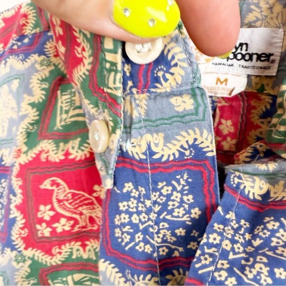 Reyn Sponer Vintage Mens Button Up Shirt Medium **Read Condition** - Picture 7 of 7